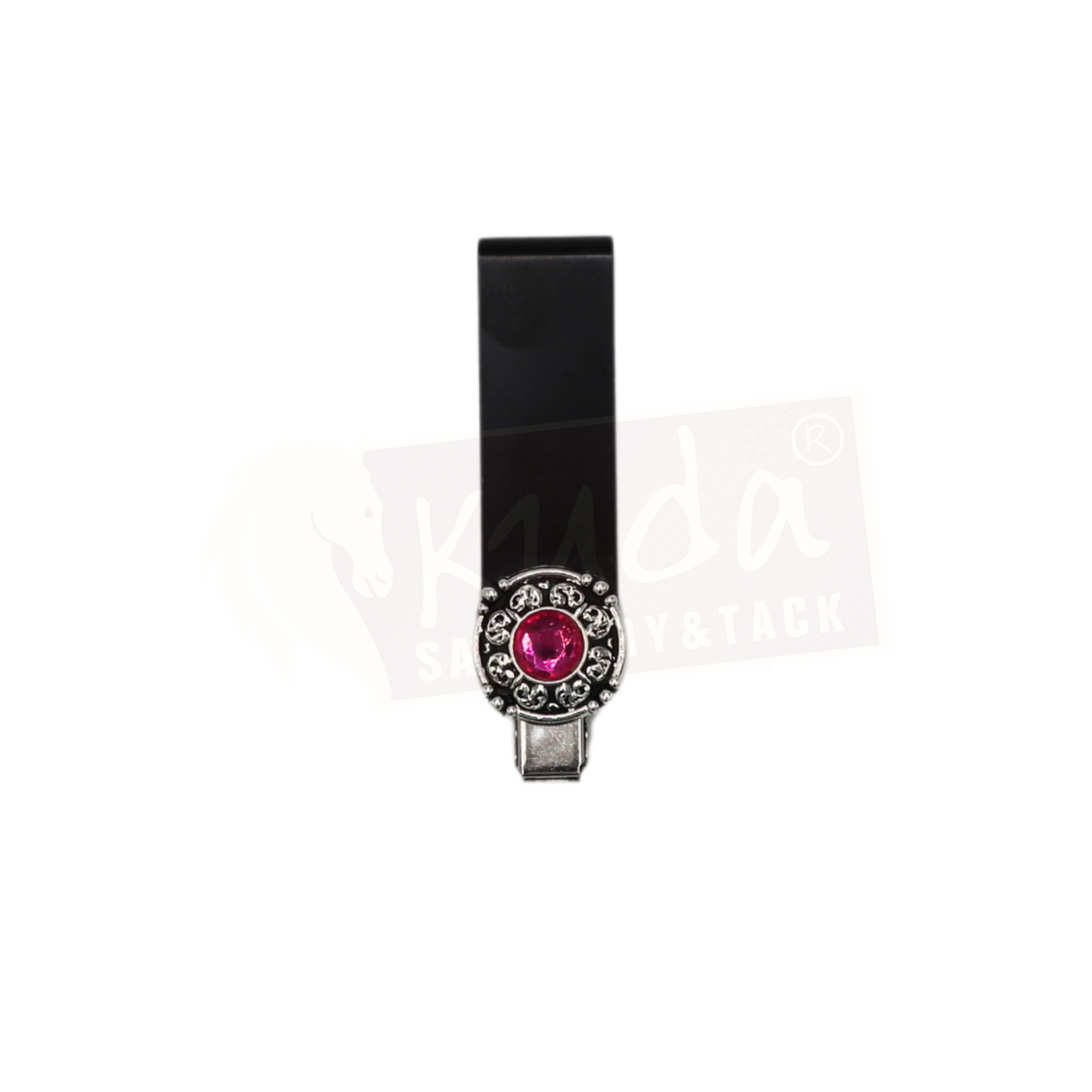 Show Number Clip - Pink Stone