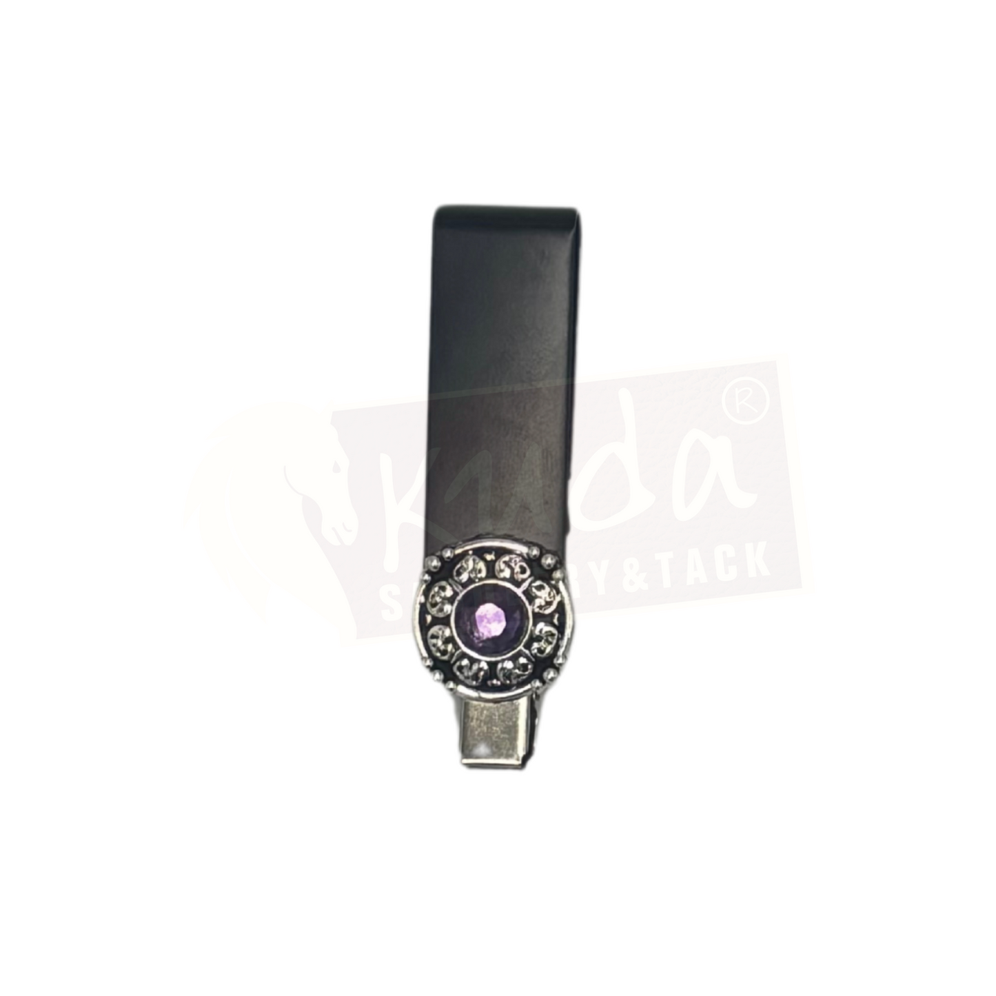 Show Number Clip - Purple Stone