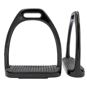 Ultralight Aluminum Stirrups with Rubber Foot