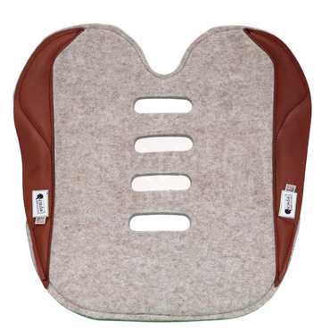 ContourFlex Tan Felt /Neoprene Saddle Pad