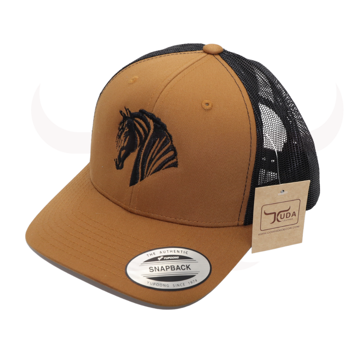 Kuda Paso Fino Snapback Cap – Bold Western Elegance