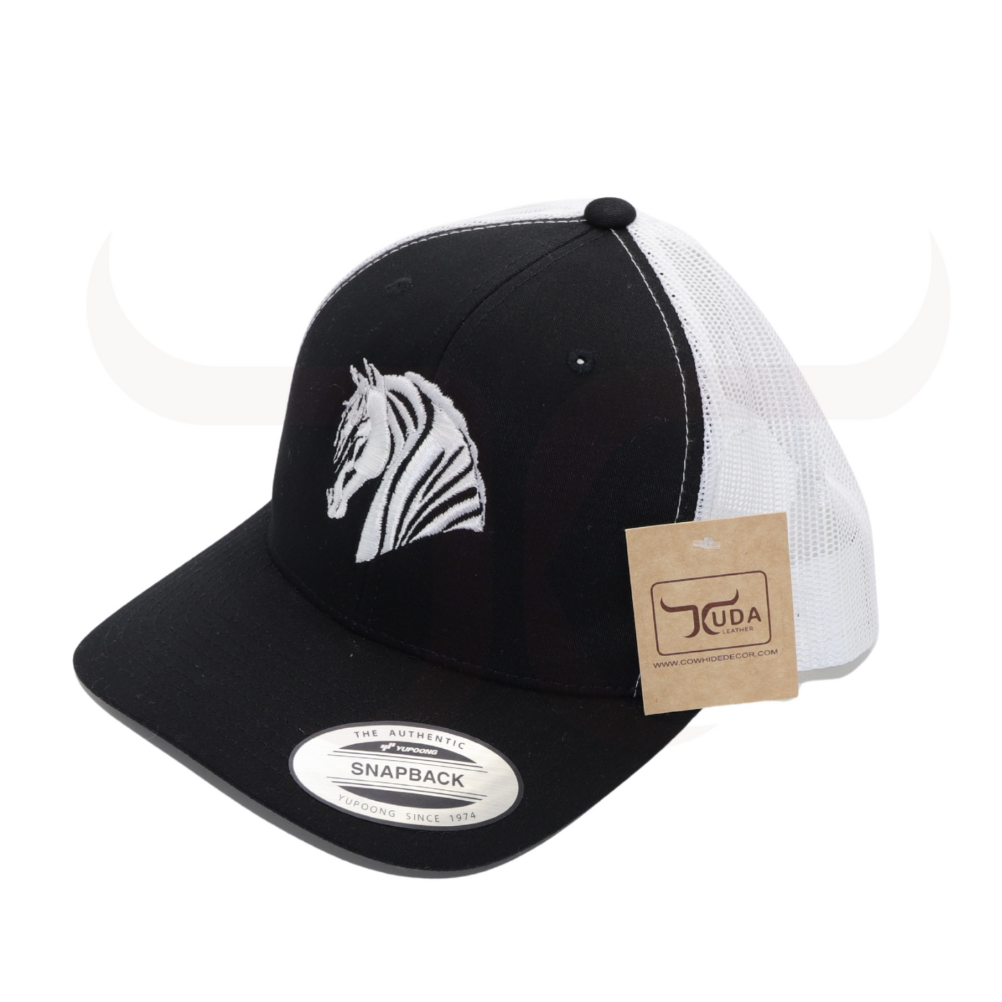 Kuda Paso Fino Snapback Cap – Bold Western Elegance