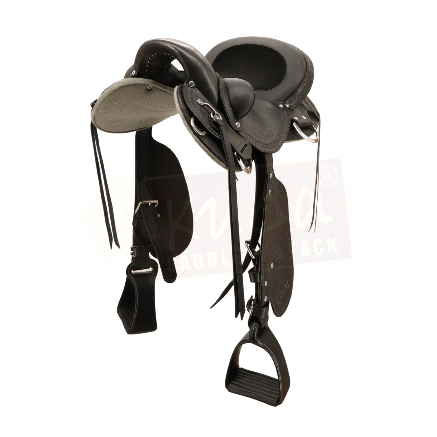 Special McClellan Bucking Rolls - 16" Black Narrow - In Stock