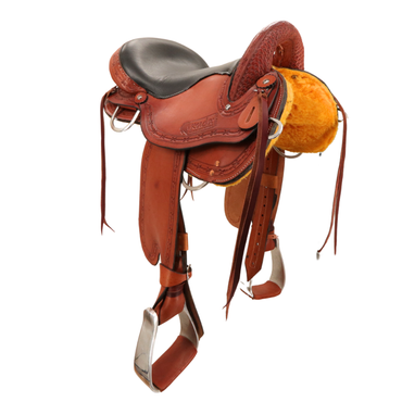 Enduro Flex Saddle - 16" Chestnut Narrow - In Stock