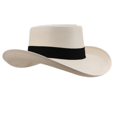 Wide Brim Straw Kuda Gambler Hat