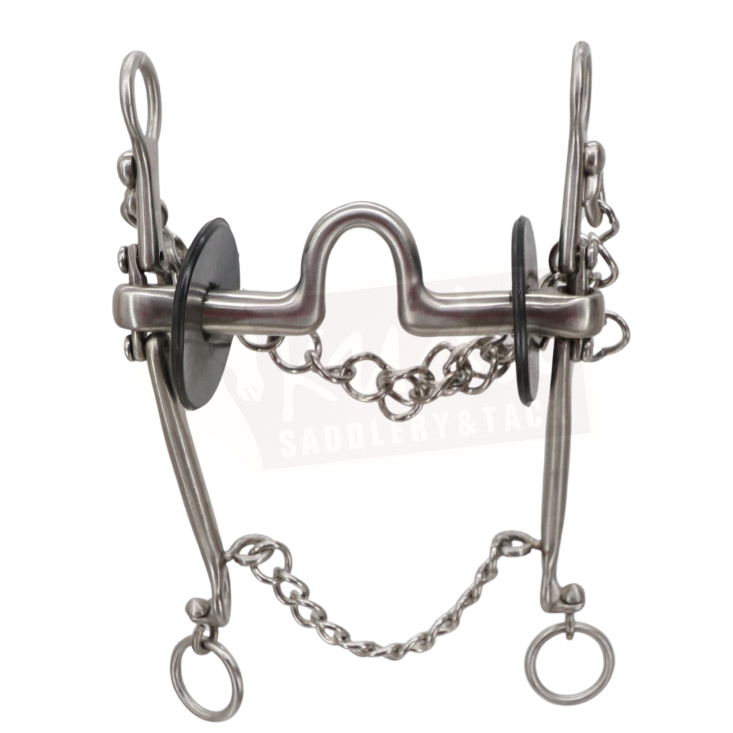 Fish Type Shank Bit with Interchangeable Wide "U" Mouthpiece