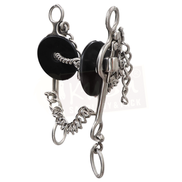 Straight Small Shank Bit with Interchangeable Double Jointed 2-Piece Snaffle