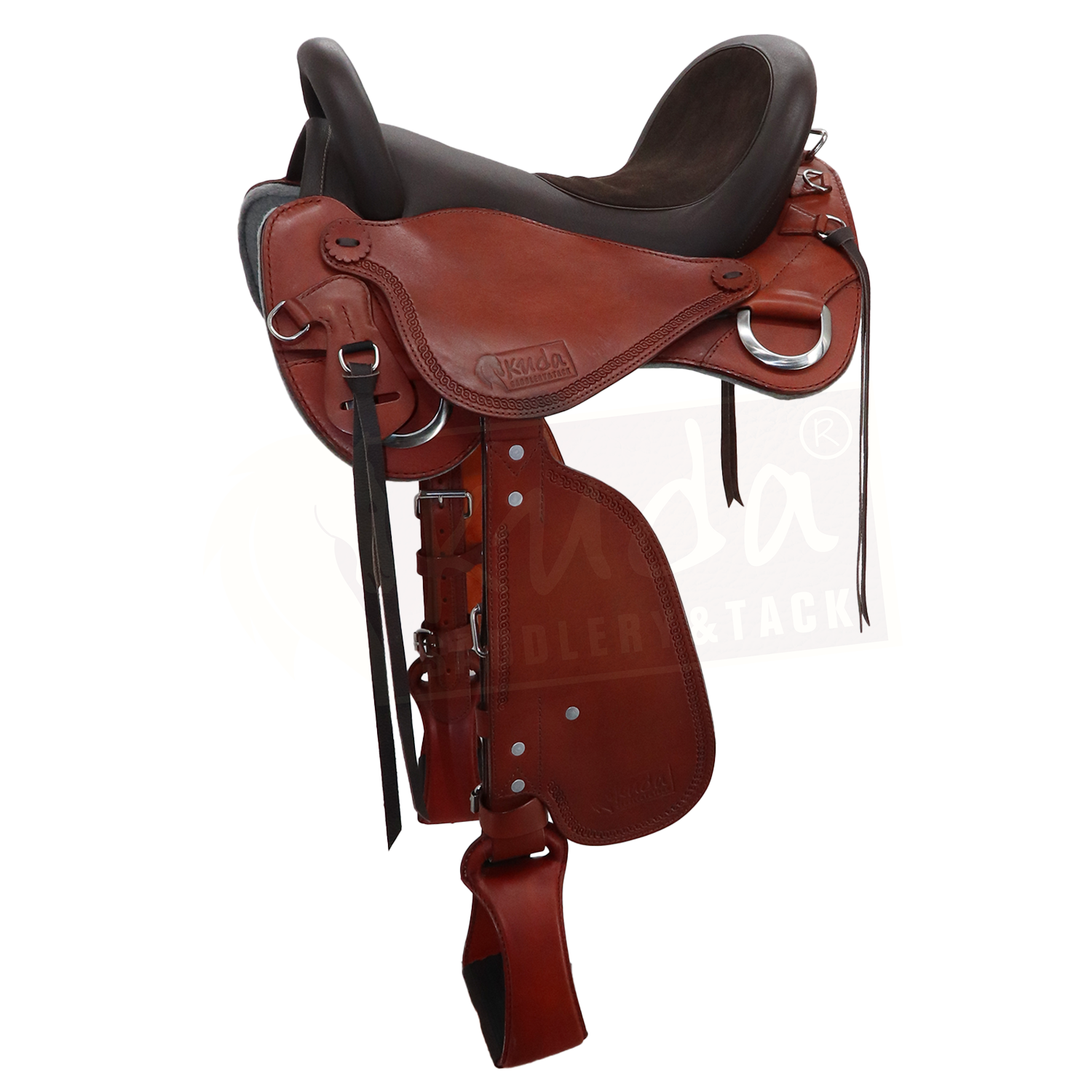 Kuda Flex Trail Saddle 16.5" Narrow In Stock kudastore