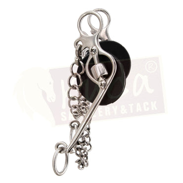 Fish Type Shank Bit with Interchangeable Broken U Mouthpiece