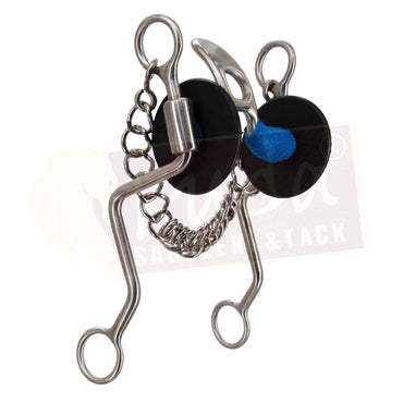 Long Chair Leg Shank Bit, with Long Spoon and Blue Vet Wrap