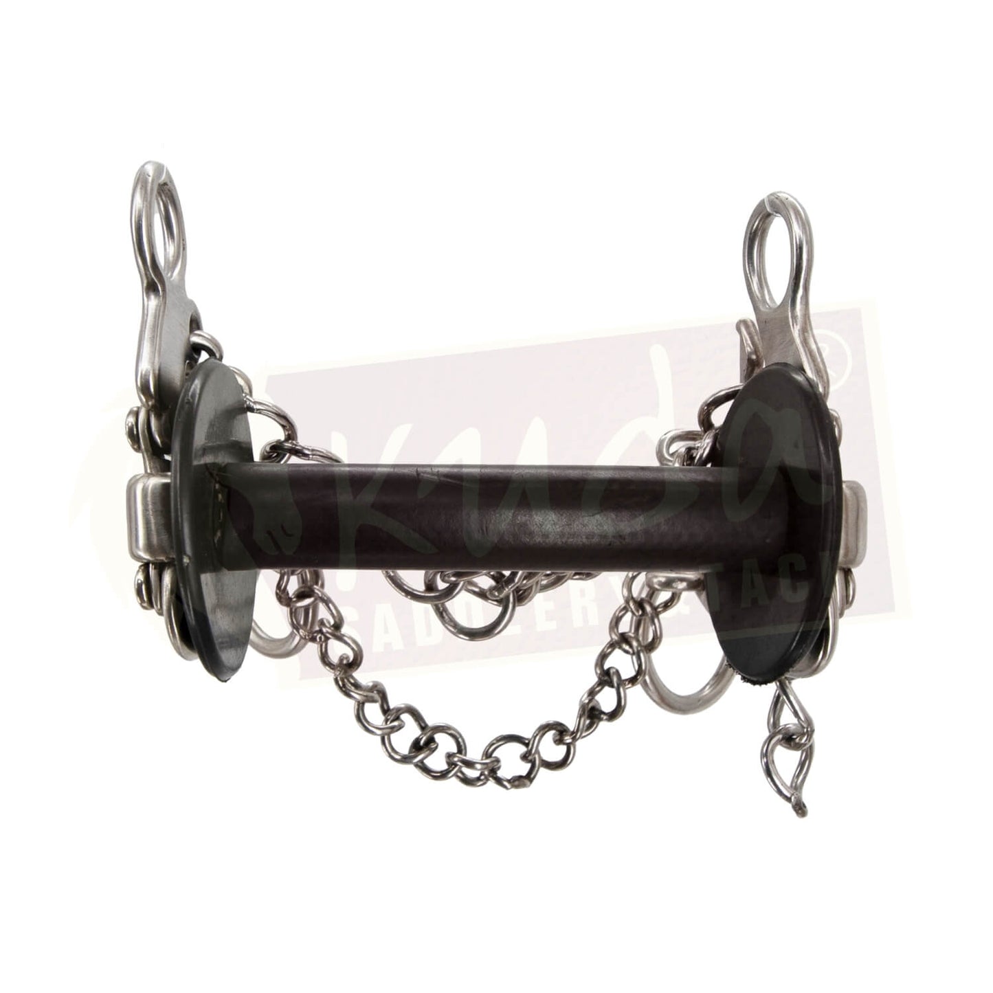Semi Triangle Shank Bit with Interchangeable Rubber Bar Mouthpiece