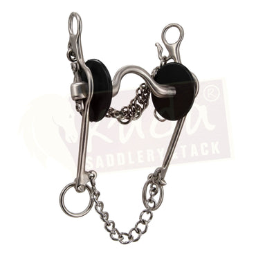 Fish Type Shank Bit with Interchangeable Wide "U" Mouthpiece