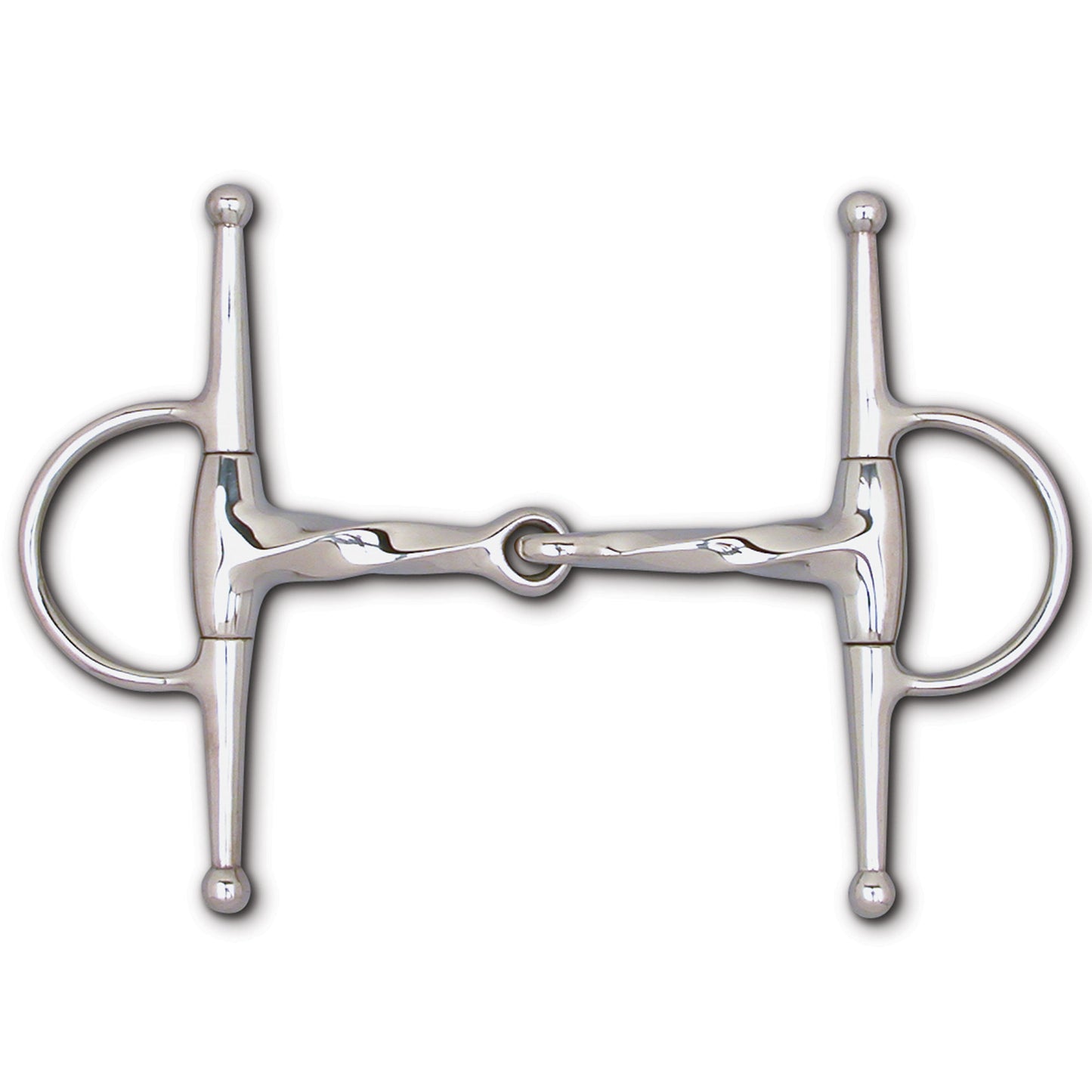 S.S. Slow Twist Snaffle Full Cheek, 6 1/2" Cheek