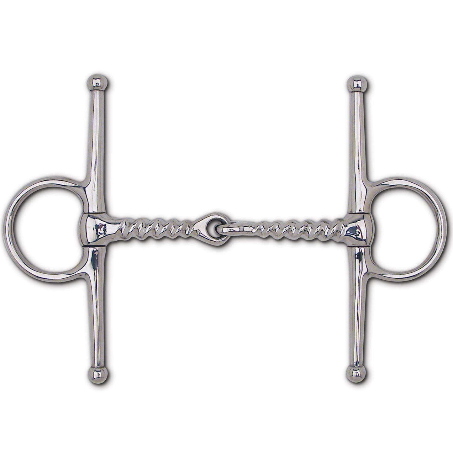 S.S. Corkscrew Snaffle Full Cheek - 6 1/2" Cheek