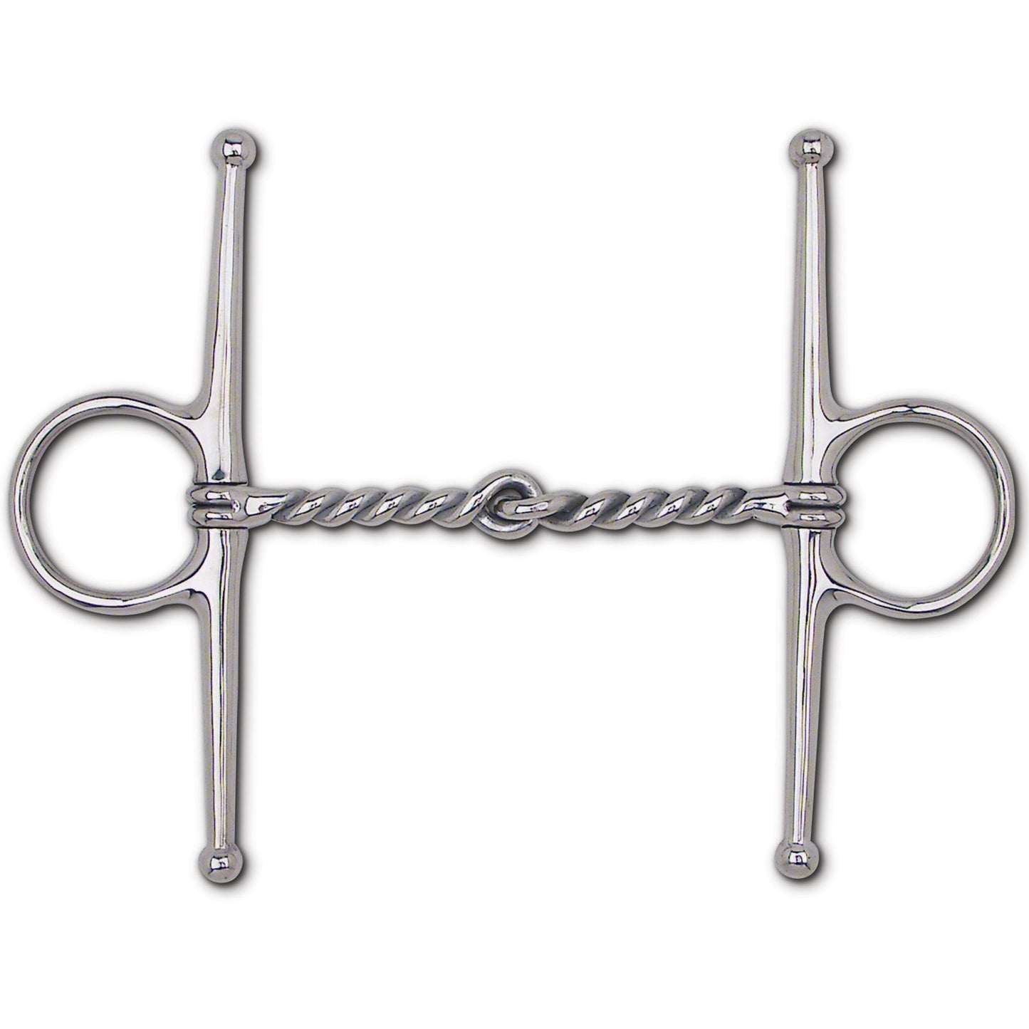 S.S. Twisted Wire Snaffle Full Cheek - 7" Cheek