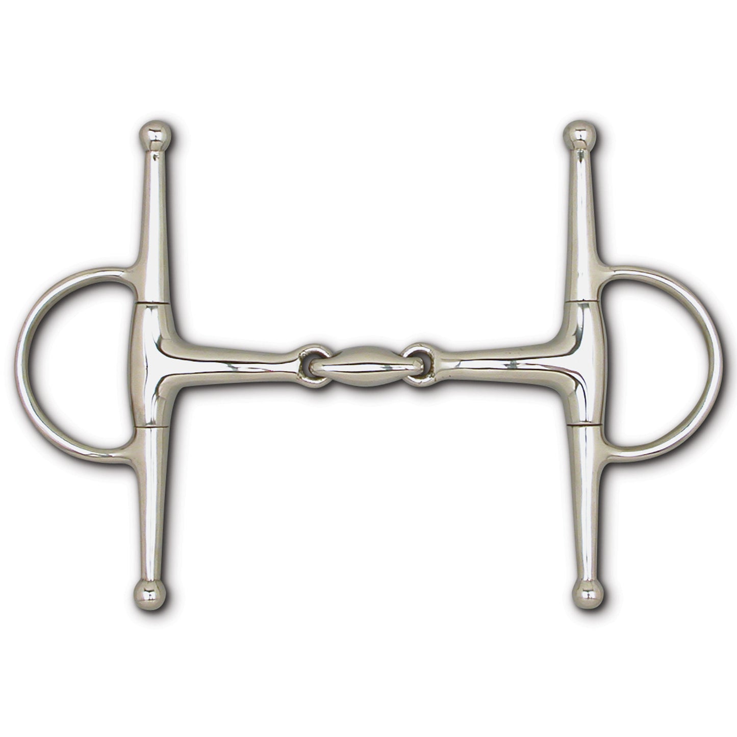 S.S. 16mm 3-Piece Snaffle Full Cheek - 6 1/2" Cheek