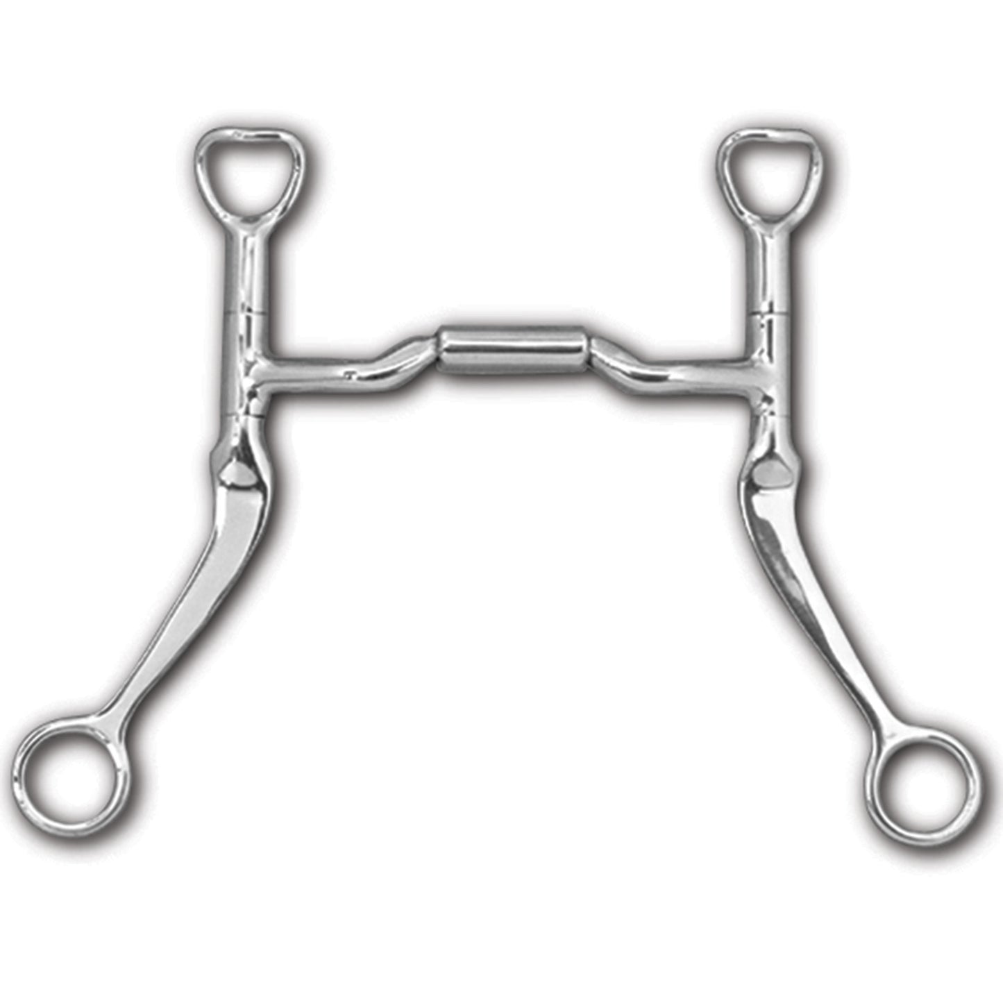 Myler Flat Shank with Low Port Barrel MB 06, Size 5"