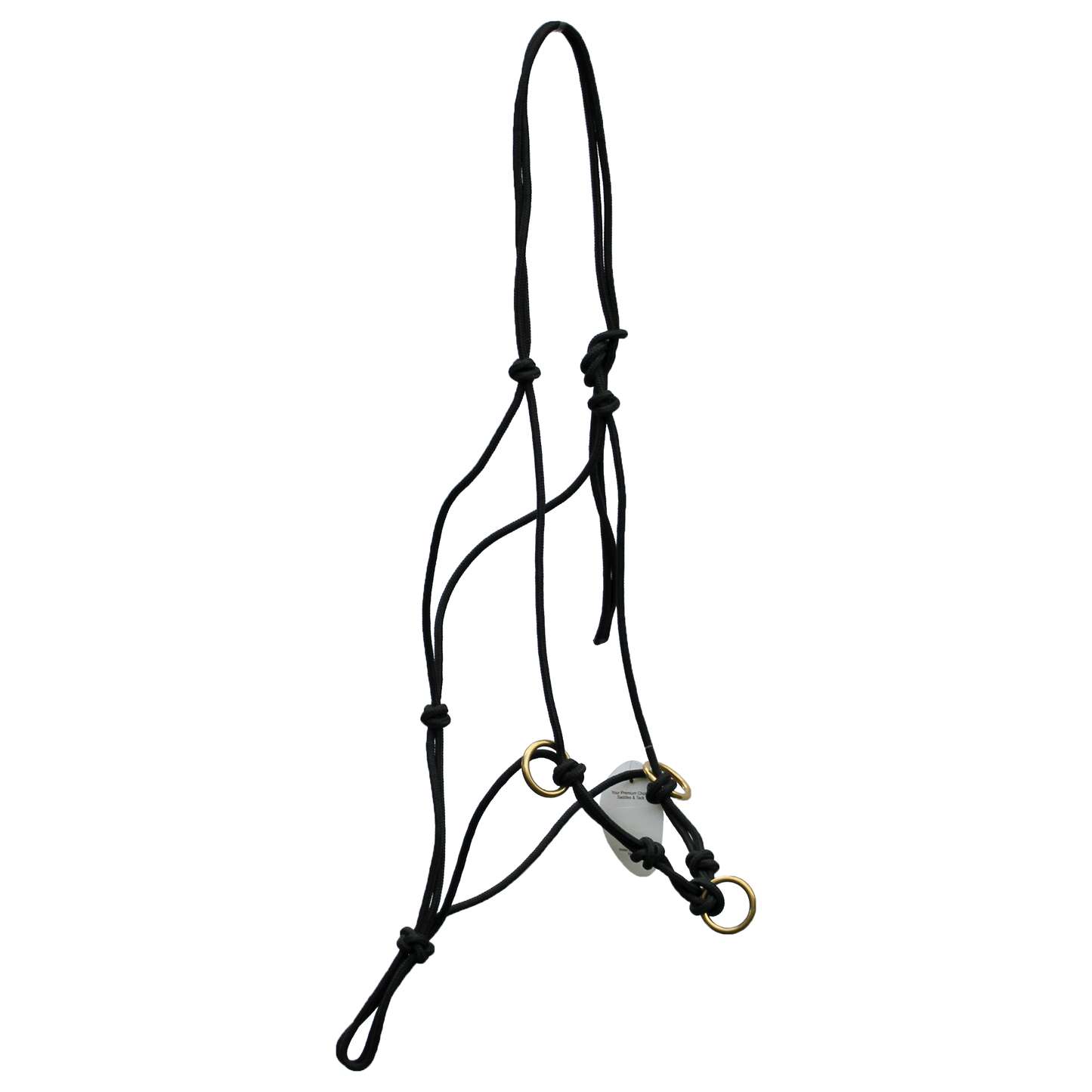 Halter - 5 Nose Knots and 3 Rings