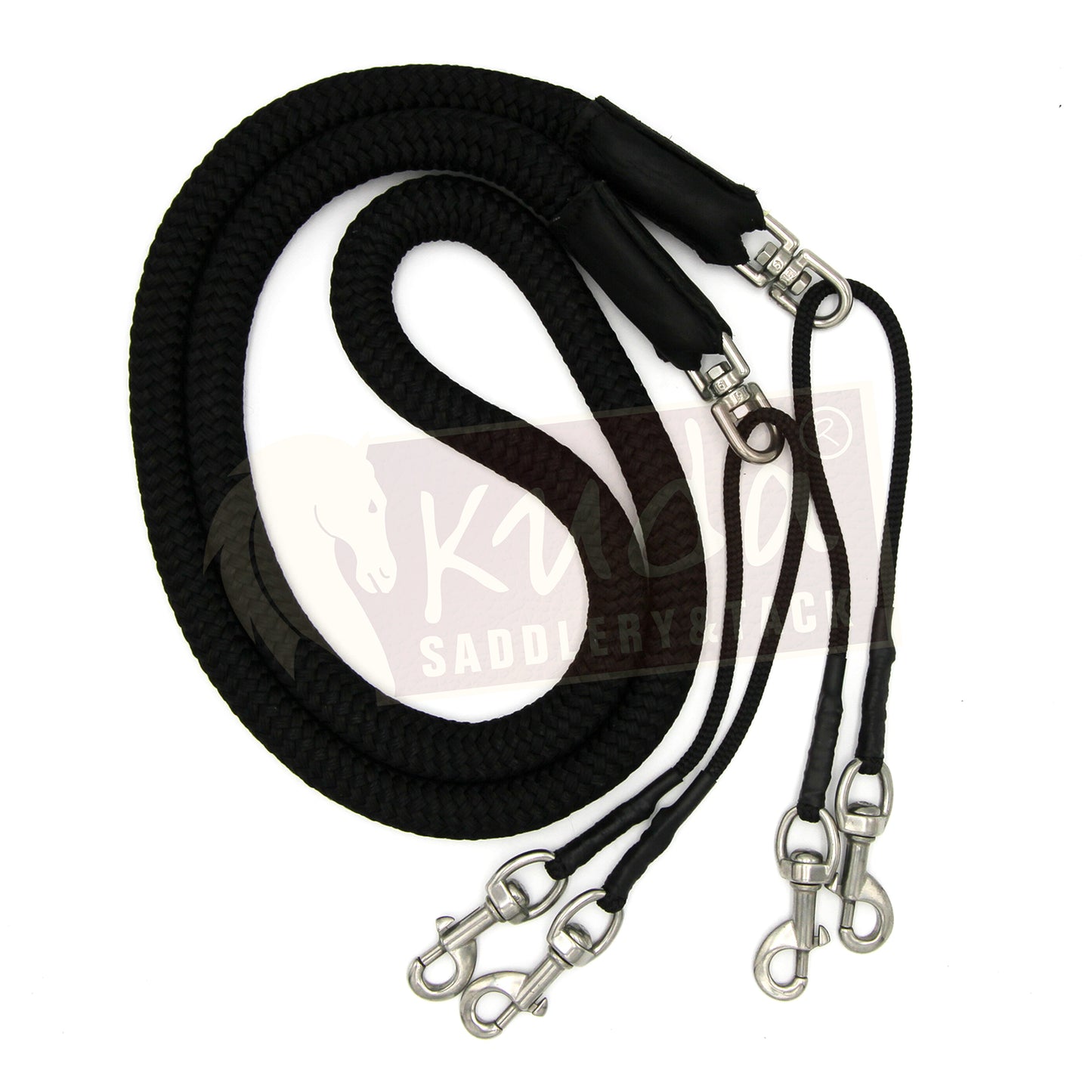 Nylon Pulley Reins - 3/4" (Assorted Colors)