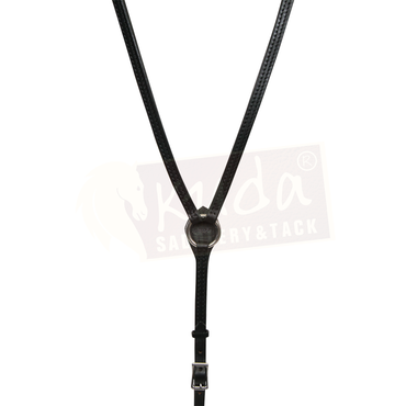 Leather Breast Collar - 5/8" - Black