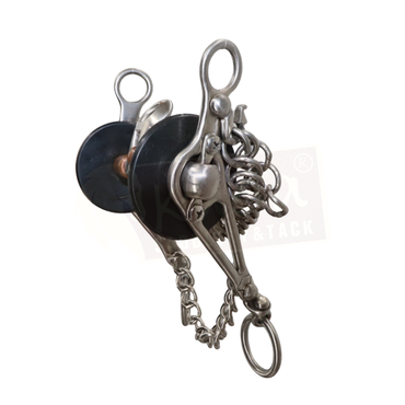 Fish Shank Bit with Spoon and Copper Rollers