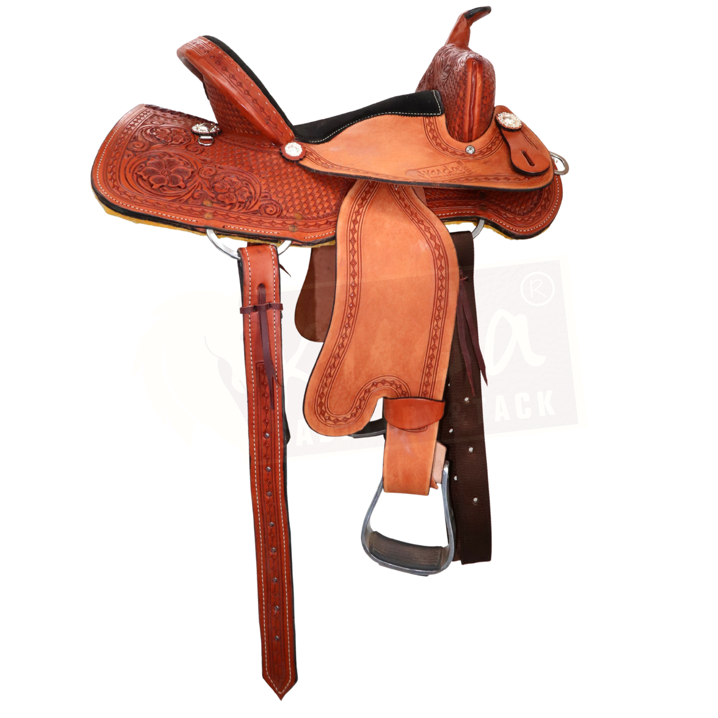 Kuda  Barrel Racing Saddle  15"