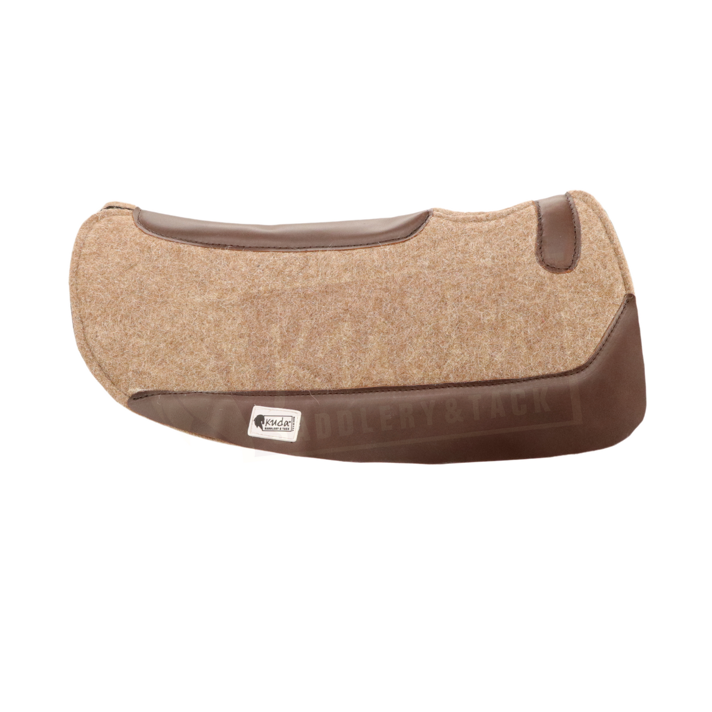 ContourFlex Wither Relief Wool Tan Felt/Neoprene Saddle Pad