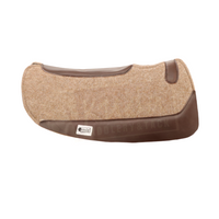ContourFlex Wither Relief Wool Tan Felt/Neoprene Saddle Pad