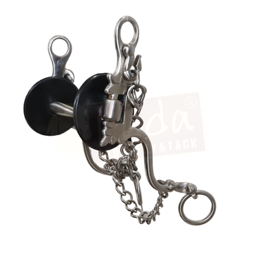 "S" Shank Bit with Snaffle
