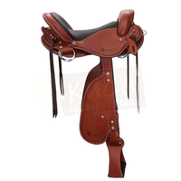 Special McClellan - 14.5" Chestnut Narrow / Border Tooling - In Stock