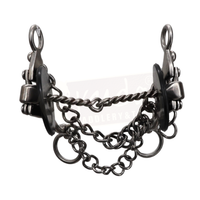 Flat Shank Bit with Interchangeable Mouthpiece Twisted Snaffle