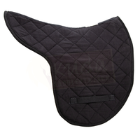 Contoured Wither Relief Quilted/Neoprene English Saddle Pad