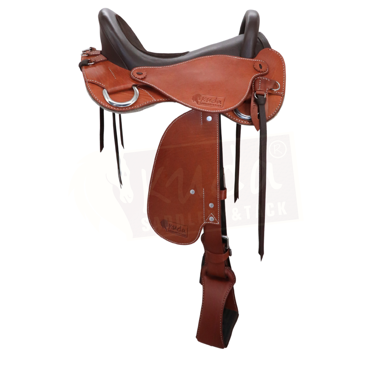 Kuda Flex Trail - 16" Chestnut  Wide - In Stock