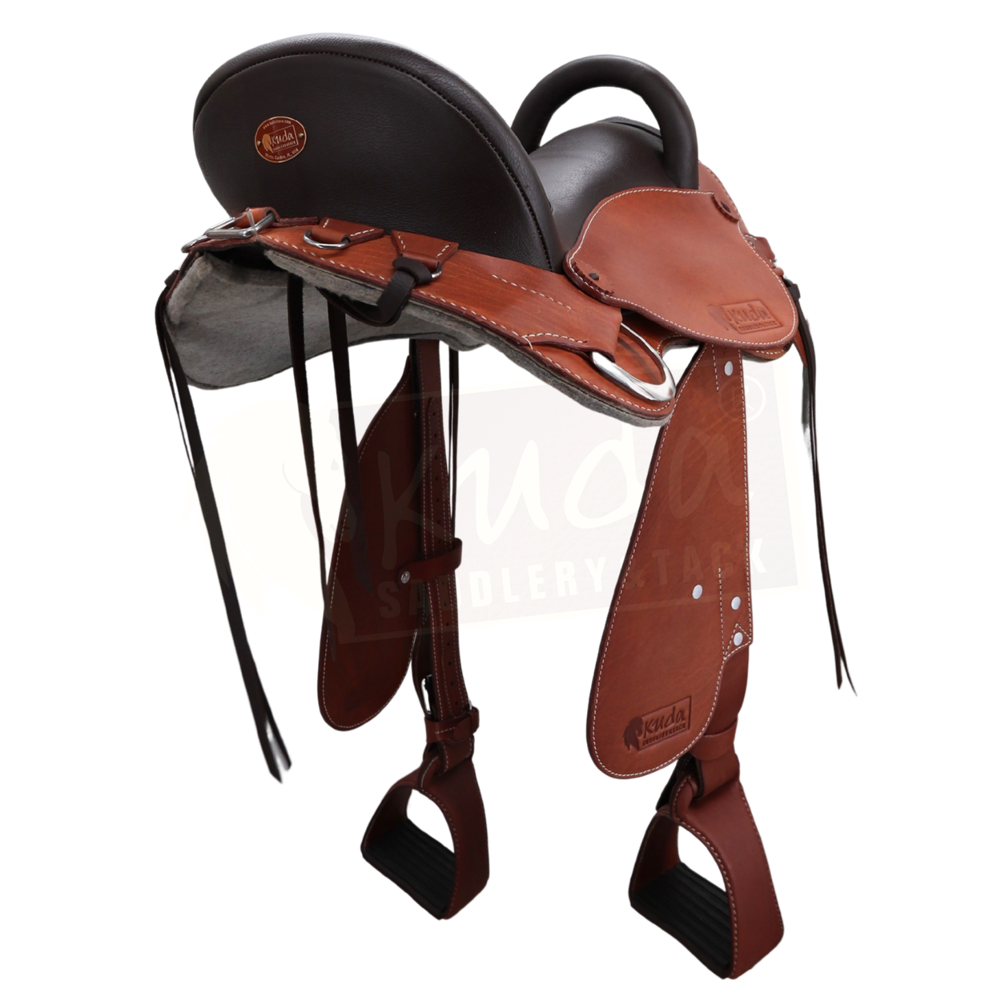 Kuda Flex Trail - 16" Chestnut  Wide - In Stock