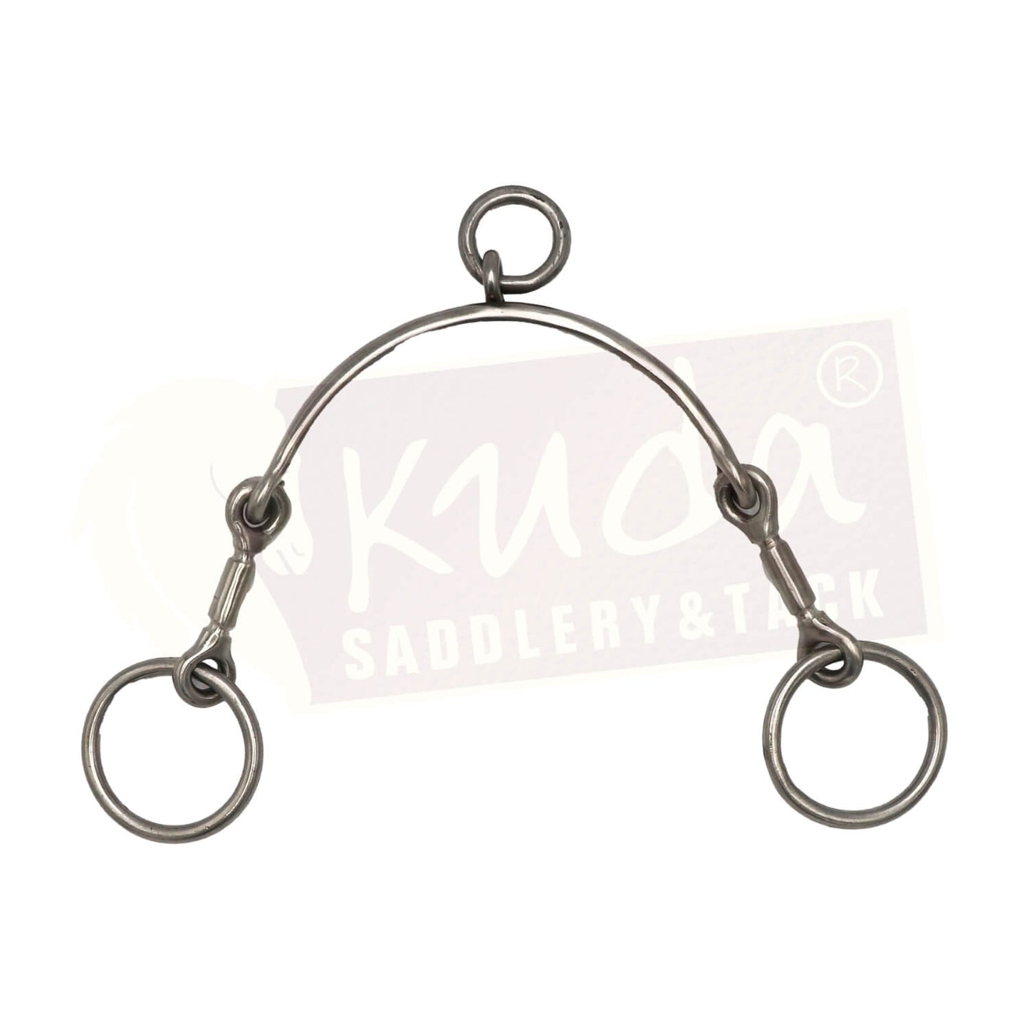 Metal Noseband - Stainless Steel 3-Piece – Center Ring