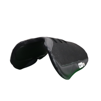 ContourFlex  Black  Felt /Neoprene  and  Black leather Saddle Pad