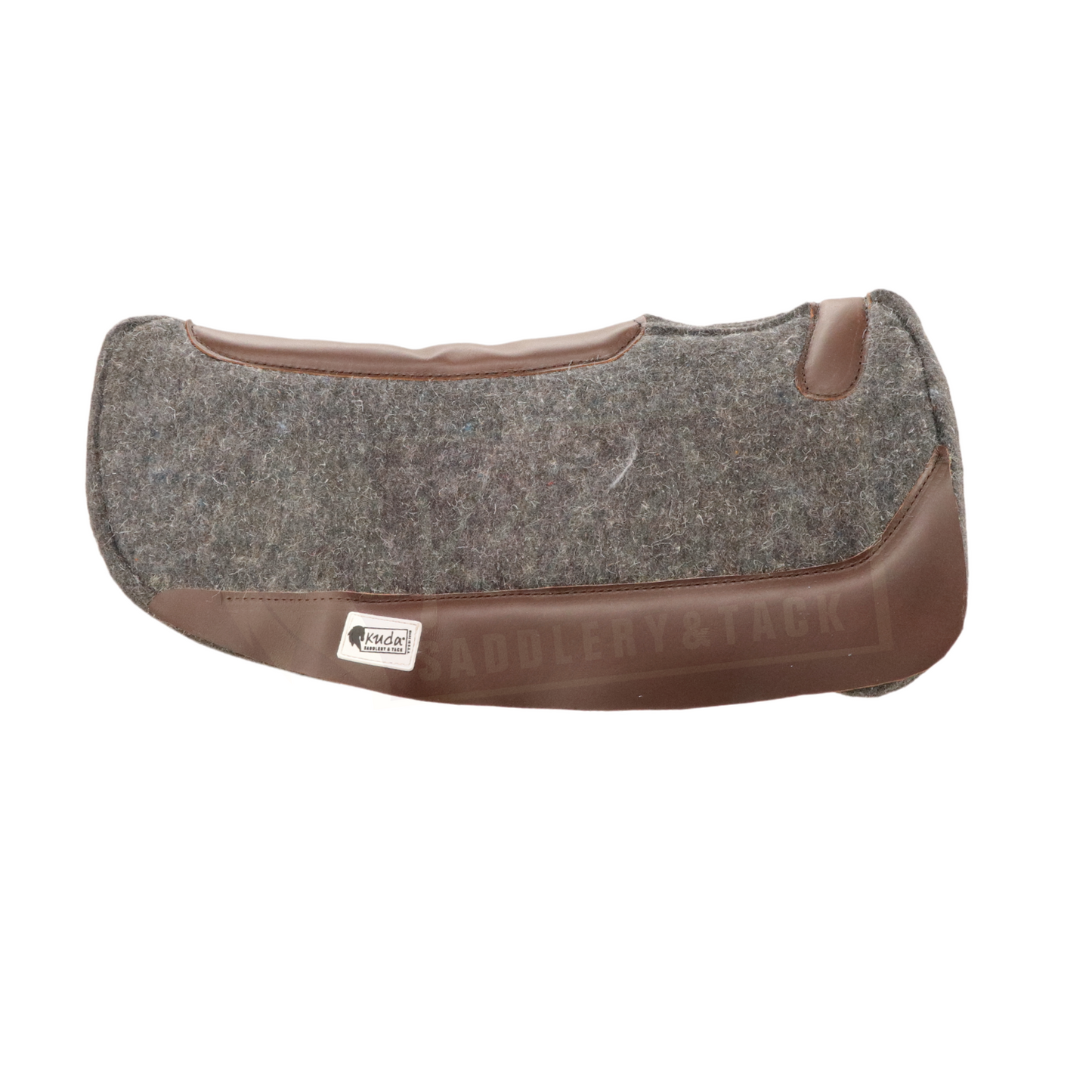 ContourFlex Wither Relief Wool Black Felt/Neoprene Saddle Pad