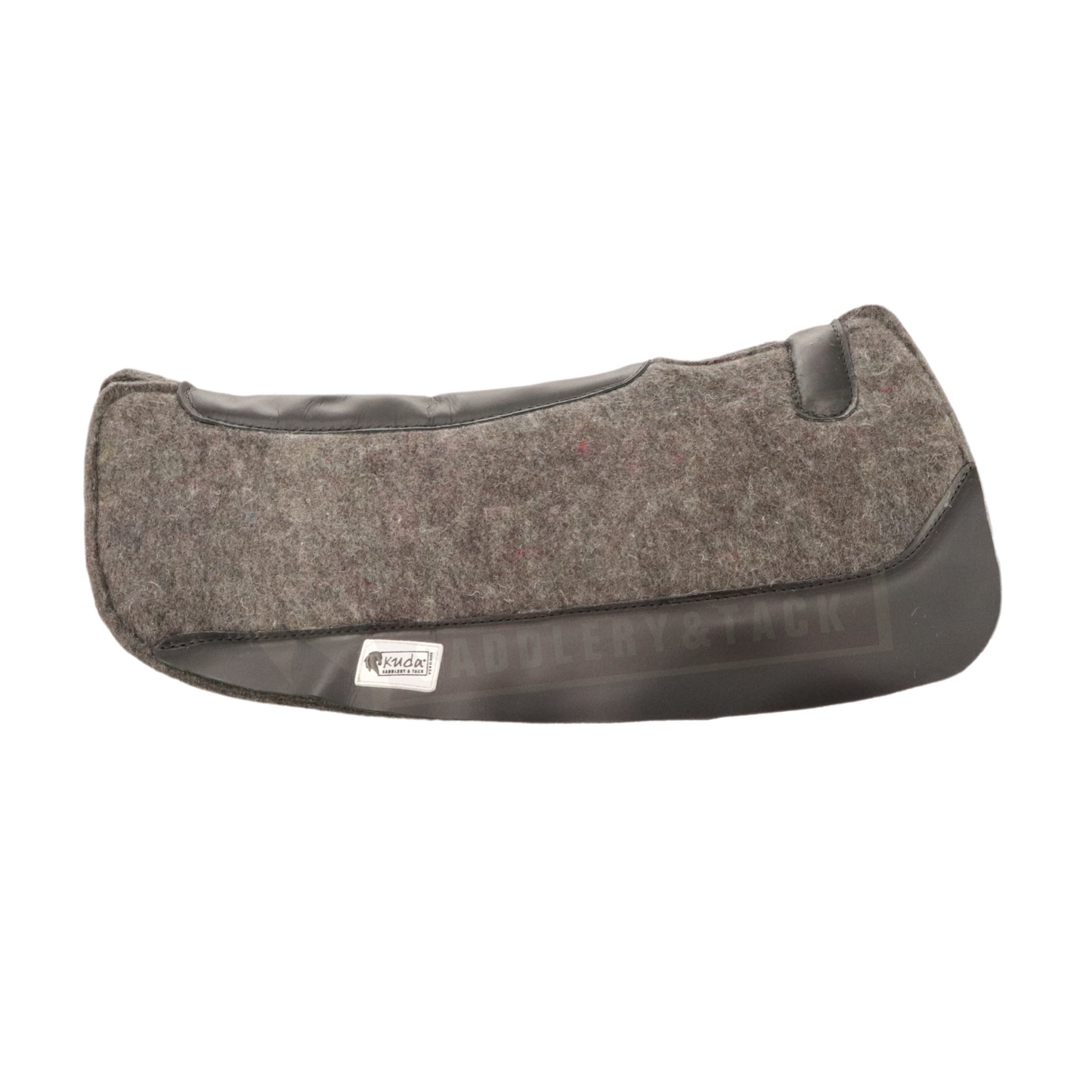 ContourFlex Wither Relief Wool Black Felt/Neoprene Saddle Pad