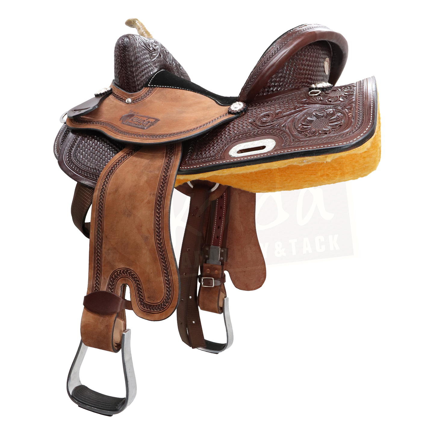 Kuda Barrel Racing Saddle