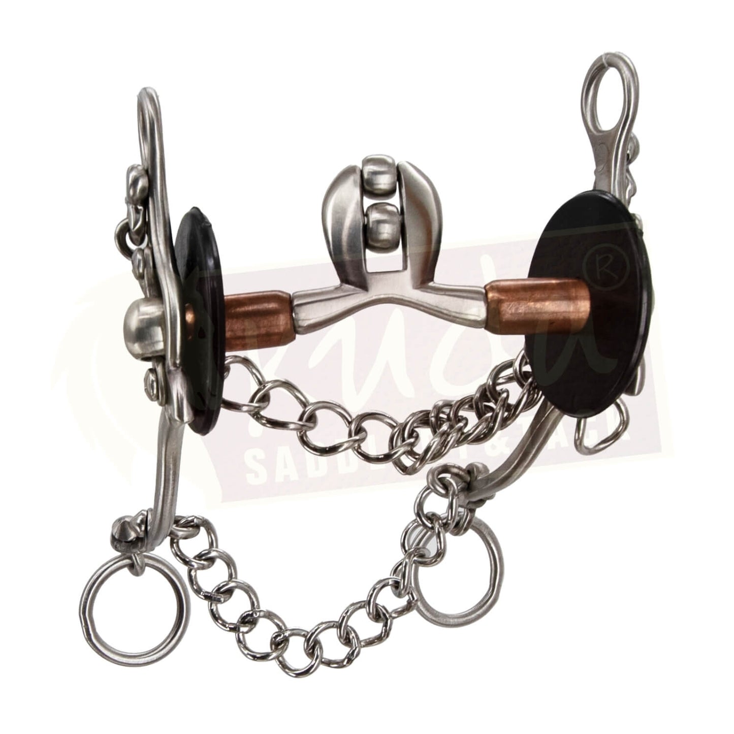 "S" Type Bit with Interchangeable Mouthpiece, Spoon and Rollers