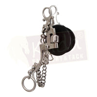 Chair Leg Shank Bit with Interchangeable Twisted Wire Snaffle