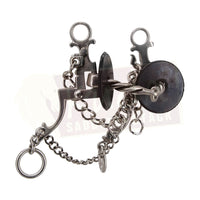 Chair Leg Shank Bit with Interchangeable Twisted Wire Snaffle