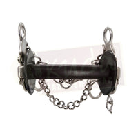 Semi Triangle Shank Bit with Interchangeable Rubber Bar Mouthpiece