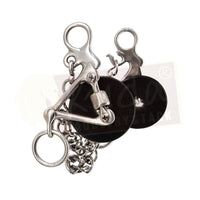 Triangle Shank with interchangeable Twisted Double-Jointed Mouthpiece and French Link