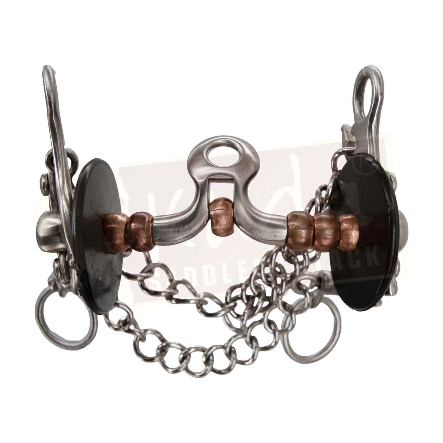 Semi Triangle Bit with Interchangeable Mouthpiece, Spoon and Rollers