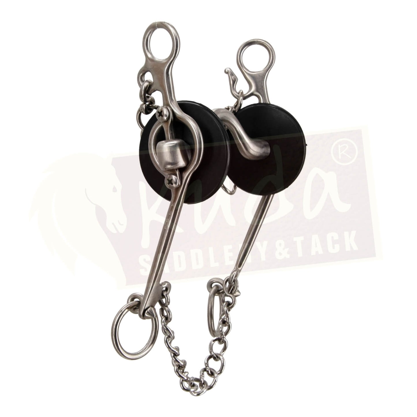 Fish Type Shank Bit with Interchangeable Wide "U" Mouthpiece