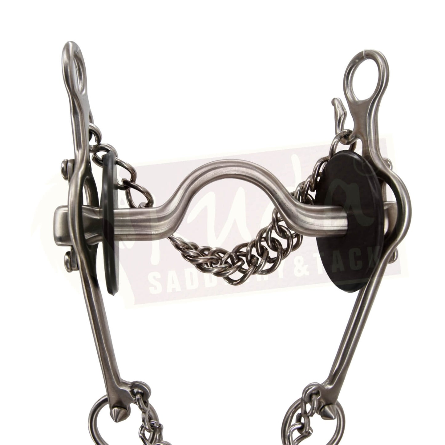 Fish Type Shank Bit with Interchangeable Wide "U" Mouthpiece