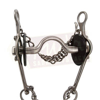 Fish Type Shank Bit with Interchangeable Wide "U" Mouthpiece