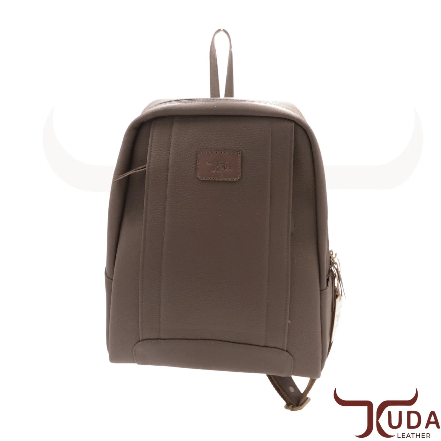 Bolso Terra de piel flor marrón de alta calidad