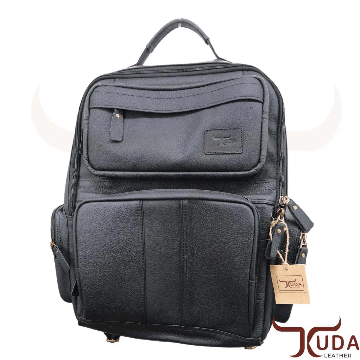 THE BLAKE - Cuero marrón flor de primera calidad